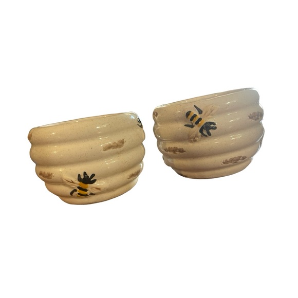 Beehive Succulent Planters Small 4” Set Of 2 NEW - Picture 2 of 5